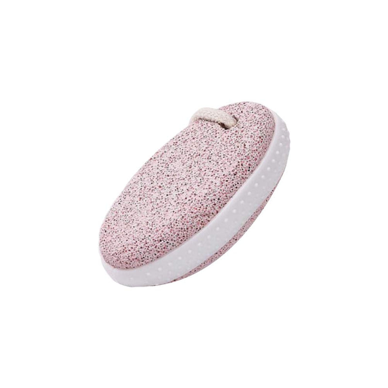 HEALLILY Pumice Stone for Feet Oval Foot Scrubber Exfoliating Dry Dead Skin Remover for Hands Heels Body Foot Care Tool Pink - BeesActive Australia