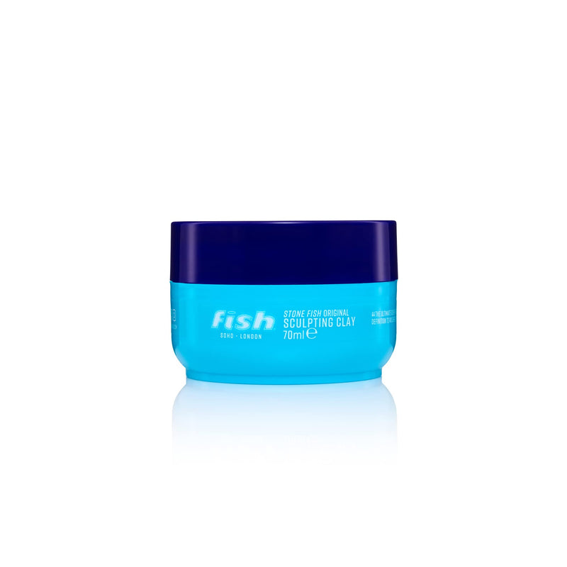 FISH Original Stone Fish Sculpting Hair Clay, 70ml , BA-FISOR4905A Sculpting Clay - BeesActive Australia
