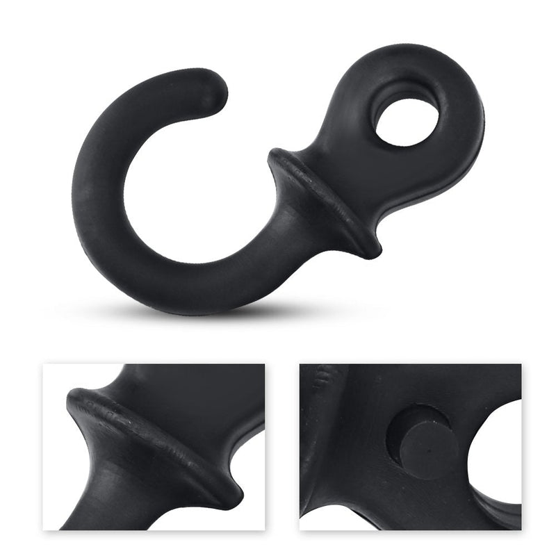 Alomejor Archery String Stabilizer 4Pcs Durable Rubber Compound Bow Archery Bowstring Stabilizer Bow String Silencer Black - BeesActive Australia