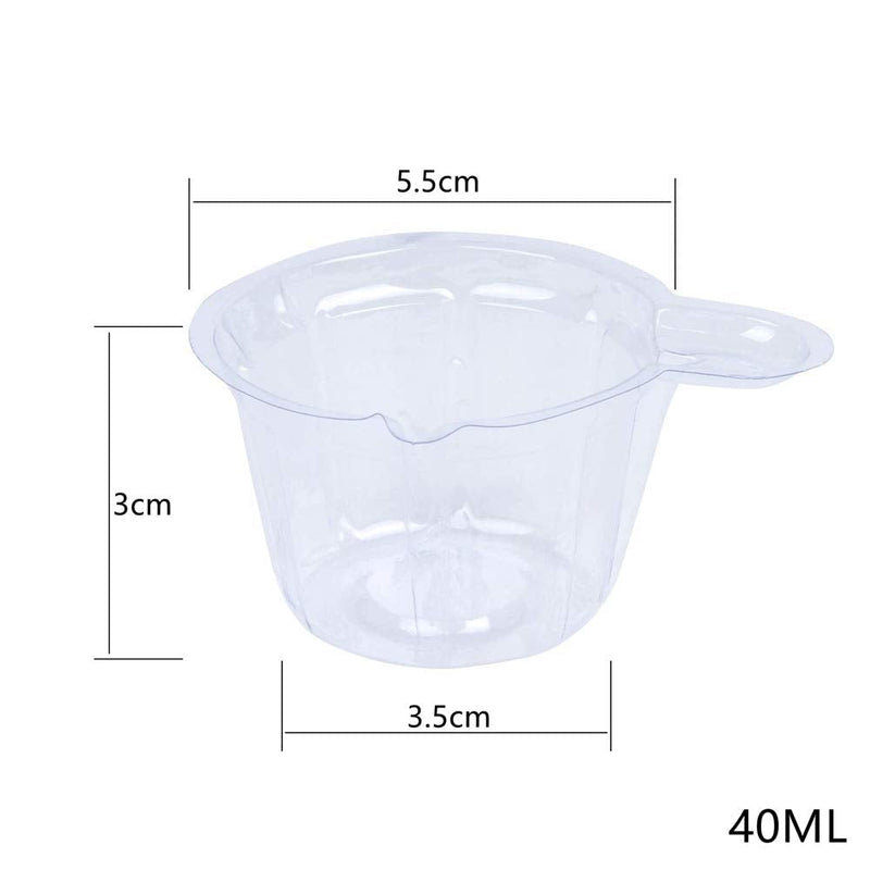 200 Pcs Plastic Disposable Urine Collection Cups Plastic Urine Specimen Cups 40ML for Pregnancy Test and Ovulation Test - BeesActive Australia