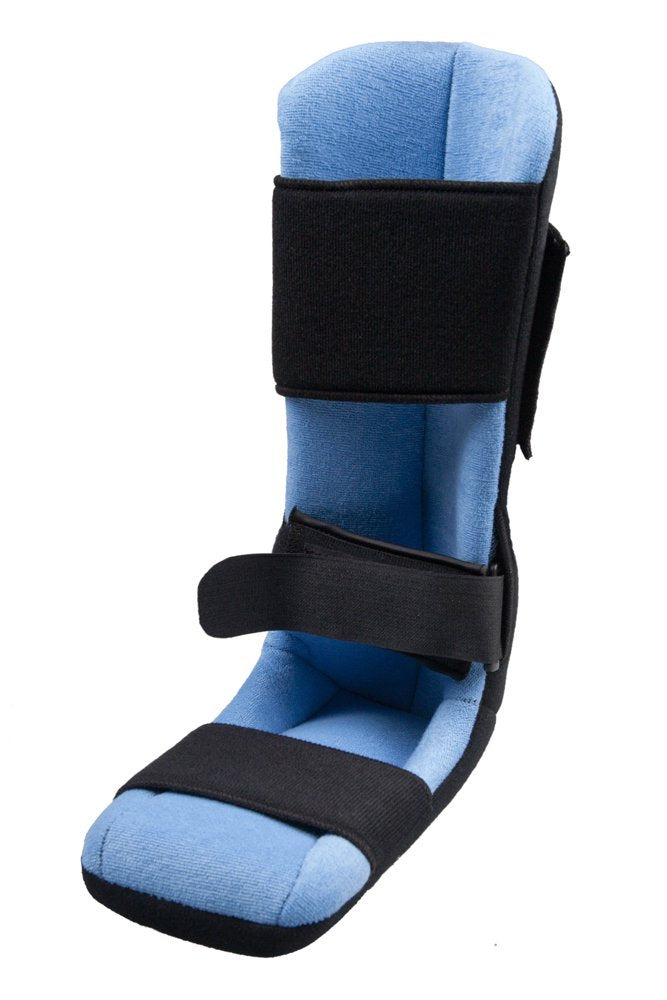 Ultra Light Adjustable Night Splint Dorsal with Soft Washable Towelling and Foot Wedge (6 +) 1 Count (Pack of 1) - BeesActive Australia