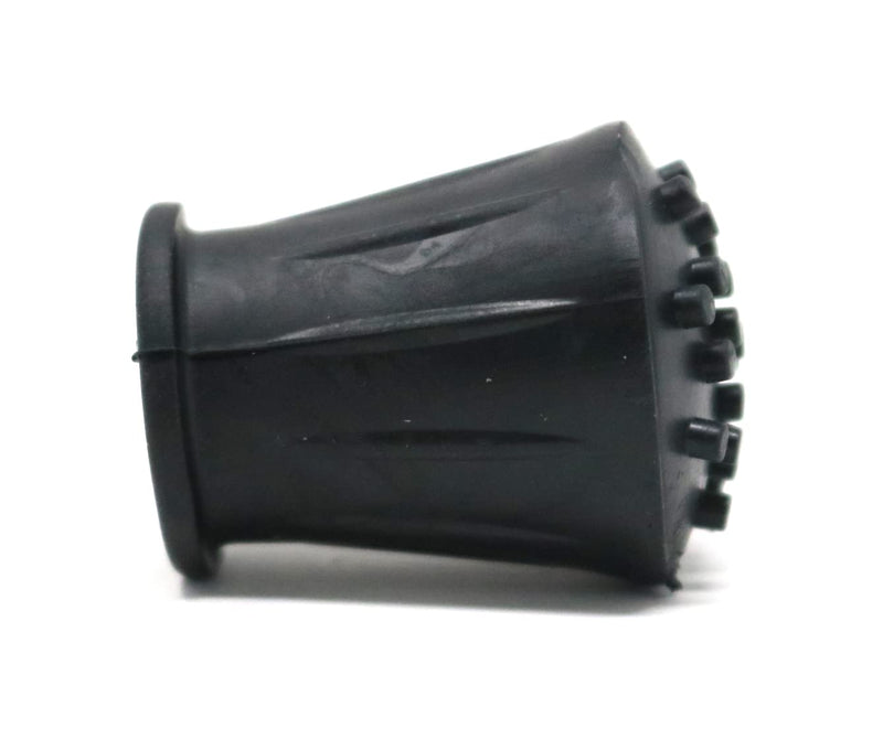 fiXte Heavy Duty Replacement Walking Stick Cane Crutch Hiking Pole Rubber End Ferrule Black 16mm (2) 2 - BeesActive Australia