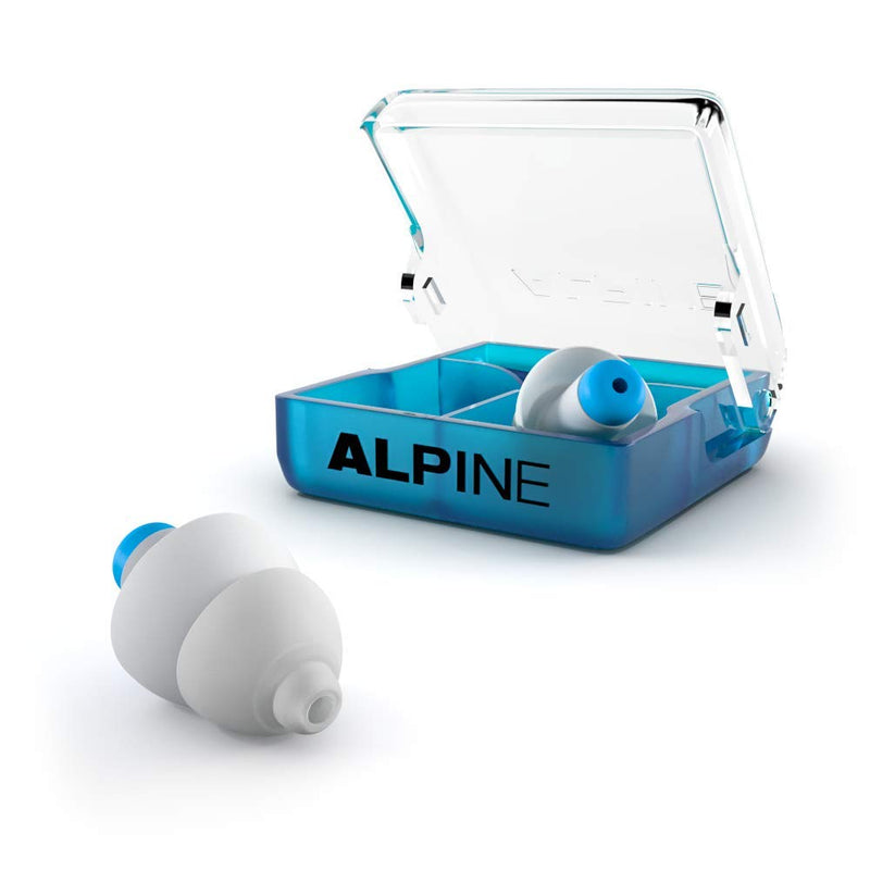 [AUSTRALIA] - Alpine SwimSafe Swimming Ear Plugs - Waterproof Ear Plugs for Swimming - Keeps Water Out and Prevents Swimmer’s Ear - Comfortable Hypoallergenic Swim Ear Plugs - Reusable Earplugs for Swimming - Adult 