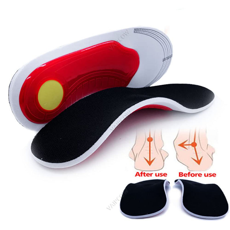 Orthotic Insoles for Women, Arch Support Insoles for Men, Plantar Fasciitis Arch Support Shoe Boot Flat Feet Inserts, Orthotic Feet Heel Pain Shock Absorption Comfortable Insoles (Small EU 35-40) Small EU 35-40 - BeesActive Australia