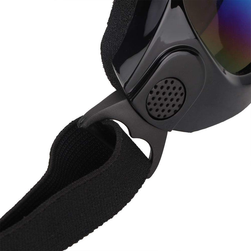 Ichiias Dog Sunglasses UV Goggles Sunglasses Pet Eyes Protective Accessories Black - BeesActive Australia