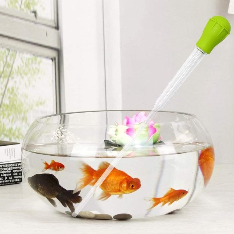 SLSON Coral Feeder Waste Cleaner for Fish Tank Multifunction Dropper Pipette Water Transfer Waste Remover for Aquarium Accessies Long Acrylic Marine Fish Feeding Tool, 20.4 inches - BeesActive Australia
