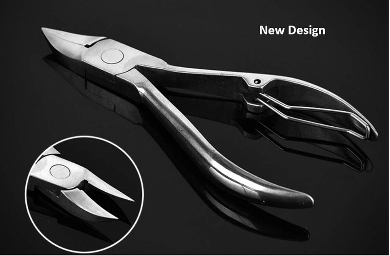 GreenLiving Toe Nail Clipper for Ingrown or Thick Toenails,Toenails Trimmer and Professional Podiatrist Toenail Nipper for Seniors with Surgical Stainless Steel Surper Sharp Blades Lighter Soft Handle - BeesActive Australia