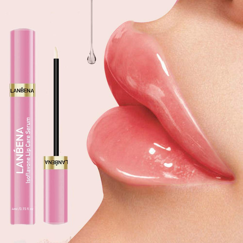 100% Natural Instant Lip Plumper With Fast Acting Peptides & Hyaluronic Synthesis - Moisturizing Serum Complex for Healthy, Plump Lips Yiitay A - BeesActive Australia