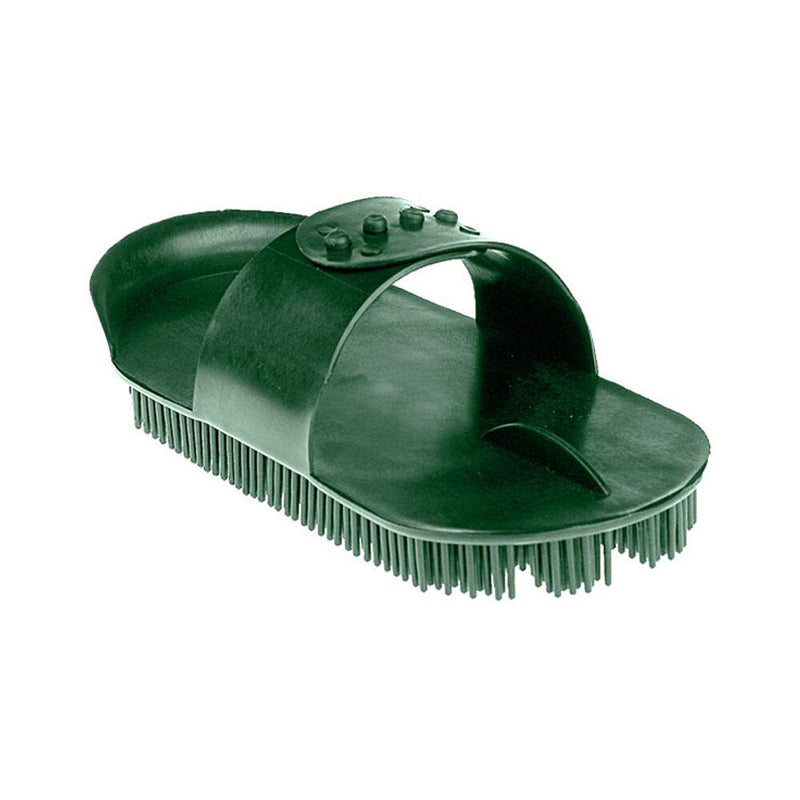 HORZE Plastic Curry Comb One Size Green - BeesActive Australia