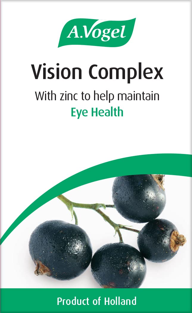 A.Vogel Vision Complex | Eye Health Supplement | Rich in Lutein, Beta-Carotene & Zeaxanthin | Contains zinc | 45 Tablets - BeesActive Australia
