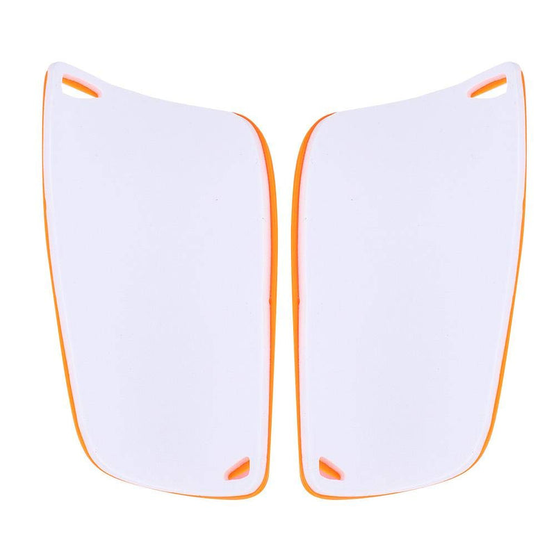 VGEBY 1Pair Shin Guards, Soccer Shinguards Leg Pad Protector for Adults and Youth Orange-S - BeesActive Australia