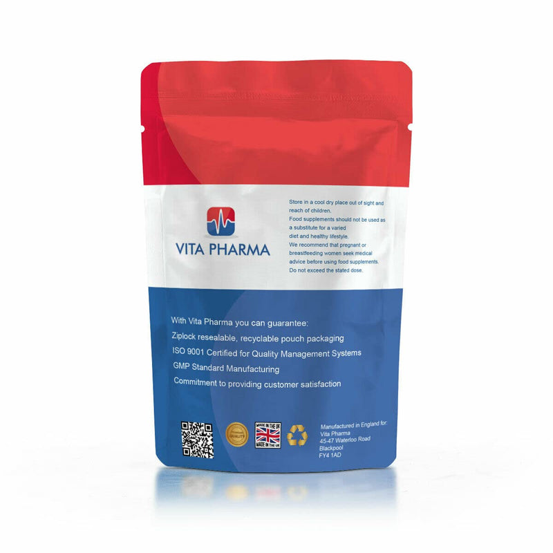 CO Q10, 200MG, 120 Capsules, 4 Months Supply, take one a Day, by VITA PHARMA, Vegetarian Suitable, Produced HERE in The UK - BeesActive Australia