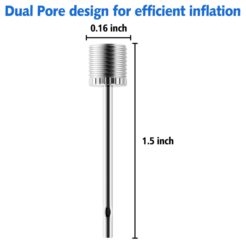 Motorenbau Air Pump Needle 35pcs, Ball Pump Inflation Needle for Basketball, Football, Soccer, Volleyball or Rugby Balls Replacement Ball Pump Pin Air Inflating Pin with Storage Box - BeesActive Australia