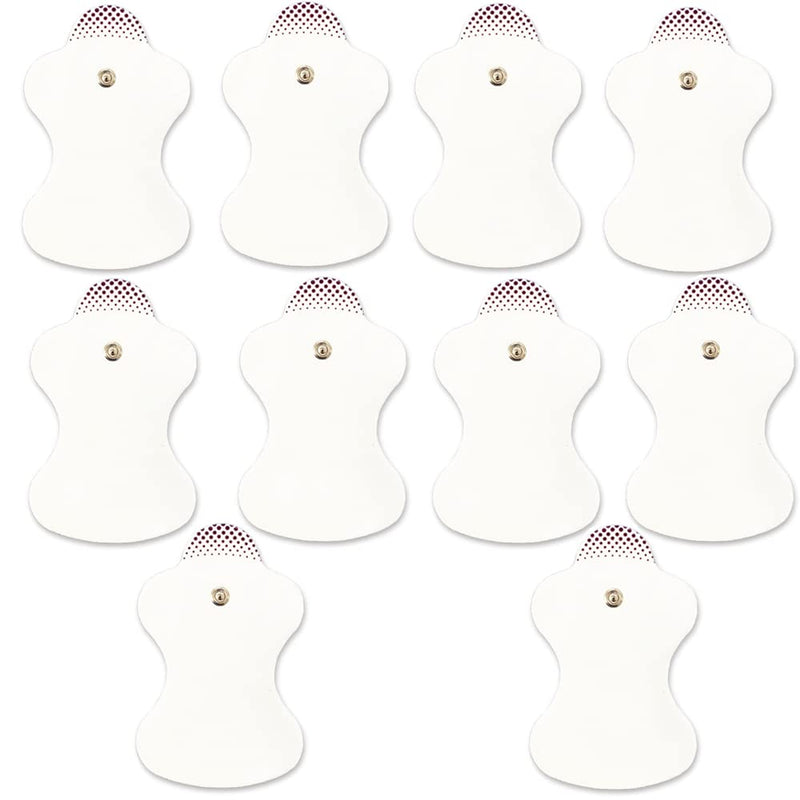 10 Pieces TENS Electrodes Pad Replacement Pad for TENS Unit TENS Electrode Pad Adhesive Gel Pads for Omron - BeesActive Australia