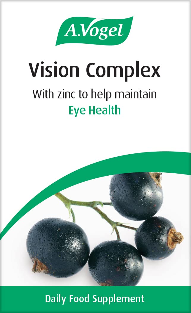 A.Vogel Vision Complex | Eye Health Supplement | Rich in Lutein, Beta-Carotene & Zeaxanthin | Contains zinc | 45 Tablets - BeesActive Australia