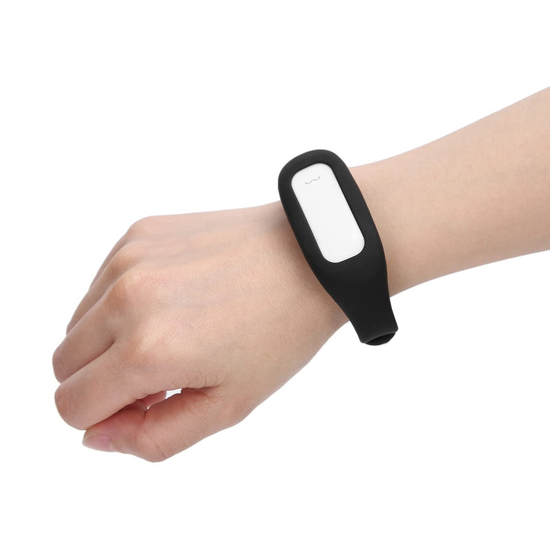 Anti-Snoring Wristband, USB Charging Intelligent Anti-Snoring Wristband Bracelet, Adjustable Stop Snoring Device(Black) Black - BeesActive Australia