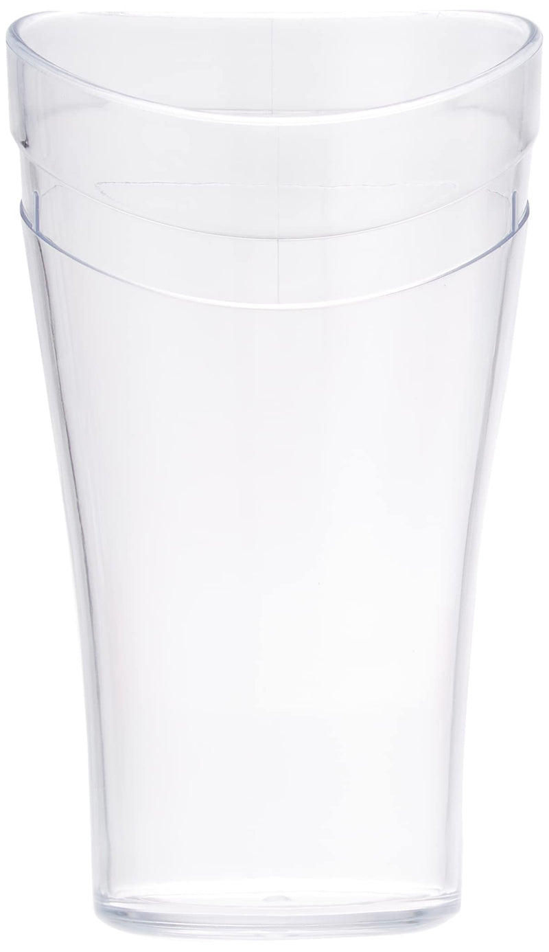 Homecraft Deluxe Nosey Cup, Ergonomic Shaped Cup with Cut Out for Stable and Fixed Drinking Position, Functional Drinking Aid Eliminates Tipping the Head, Shatterproof material, Cup Capacity 250ml Single - BeesActive Australia