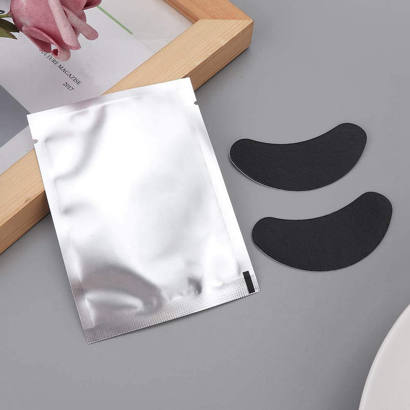 Under Eye Pads, 50 Pairs Eye Gel Pads, Eyelash Extension Pads for Eyelash Extensions Eye Mask Beauty Tool, Black - BeesActive Australia