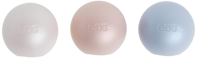 EOS Super Soft Shea Lip Balm Holiday Gift Set - cotton Candy, Caramel & Champagne Pop | Deeply hydrates and Seals in Moisture, Sustainably-Sourced Ingredients - BeesActive Australia