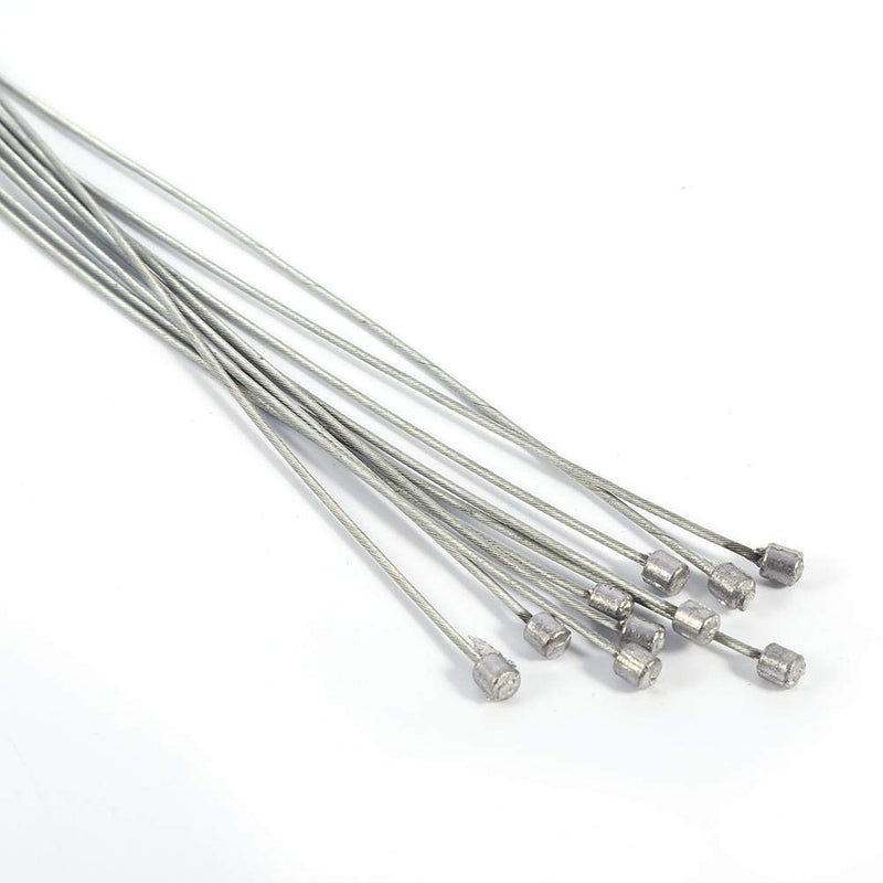 Stainless Steel Shifter Cable, Bike Shifter Cable Bicycle Rear Derailleur Cable 2M Long Bicycle Replaceable Wire Inner Derailleur Wire Stainless Steel Mountain Bike Rear Derailleur Cable 10Pcs - BeesActive Australia