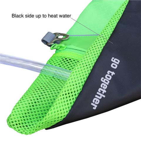 Kurgo Go Shower for Dogs, Camping Shower for Pets, Outdoor Dog Shower, Hiking, Camping, Beach Shower, Portable, Holds 6L of Water, Green - BeesActive Australia