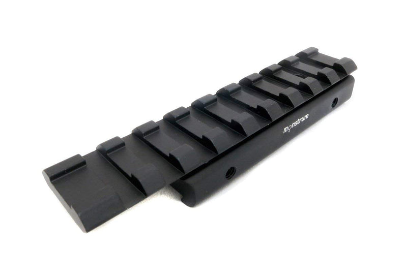 Monstrum Tactical Low Profile Dovetail to Picatinny/Weaver .22 Airgun Rail Adaptor - BeesActive Australia