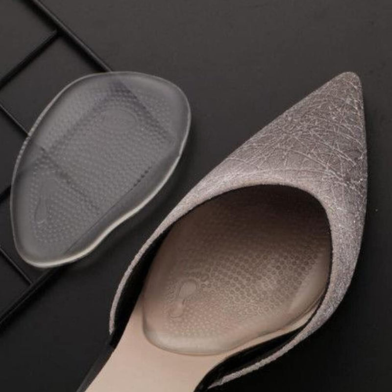 Gel Insoles for High Heels 2 Pairs (4 Pieces) Metatarsal Pads，High Heel Comfort Insoles Transparent Metatarsal Pads Ball of Foot Cushions - BeesActive Australia