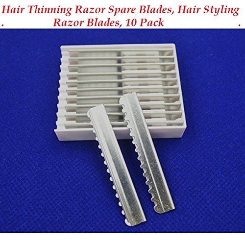 Sandbros Feather Styling, Hair Styling Blades, Hair Thinning Razor Spare Blades,10 Blades(CBLD10) - BeesActive Australia