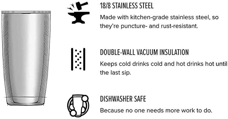 64HYDRO 20oz Birthday Gifts for Men, Dad, Son, Husband, Unique Gifts for Men, Cool Gifts for Men Father Man Myth Legend Tumbler Cup with Lid, Double Wall Vacuum Insulated Travel Coffee Mug ABLZ1805004Z - BeesActive Australia