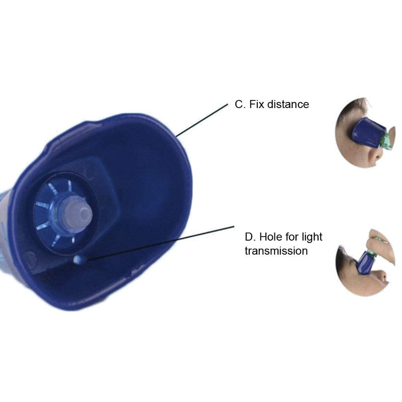 Eye Drop Guide, Easy to Use Eyedrop Guide Eye Dropper Guide Eye Drop Helper for All Ages - Works with Most Eye Drop Bottles - Reusable and Portable - BeesActive Australia