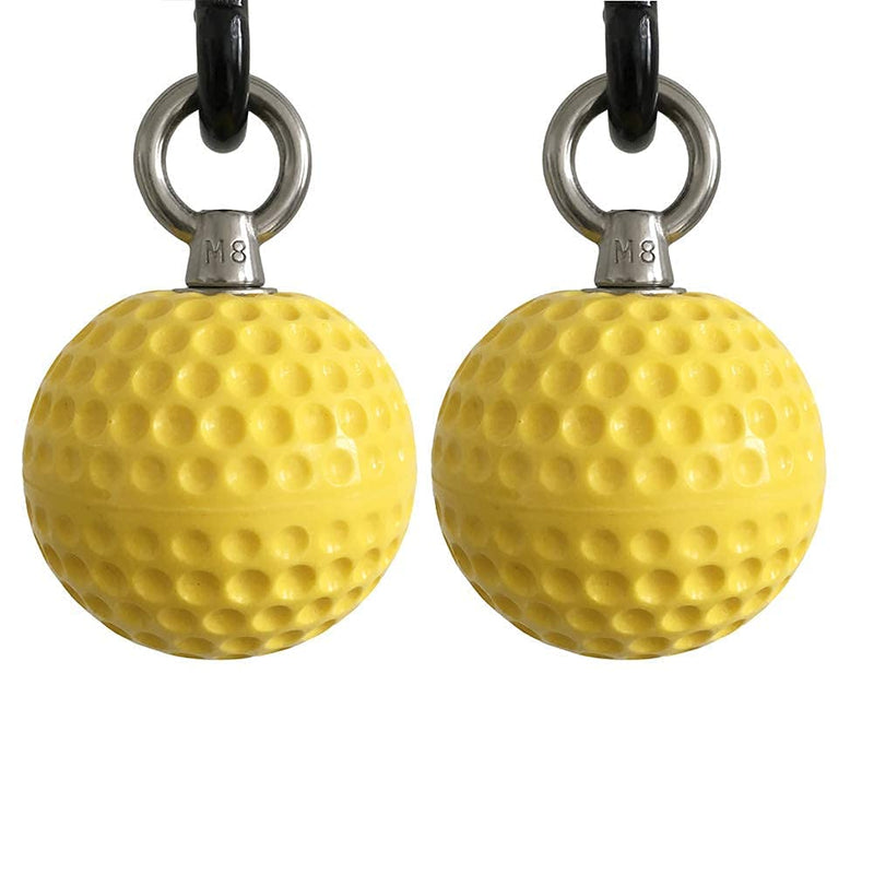 letsgood Pull Up Climbing Hold Grips - Strengthener Exerciser Training Tools for Grip Strength, Kettlebells, Workout, Bouldering, Ninja Warrior - BeesActive Australia
