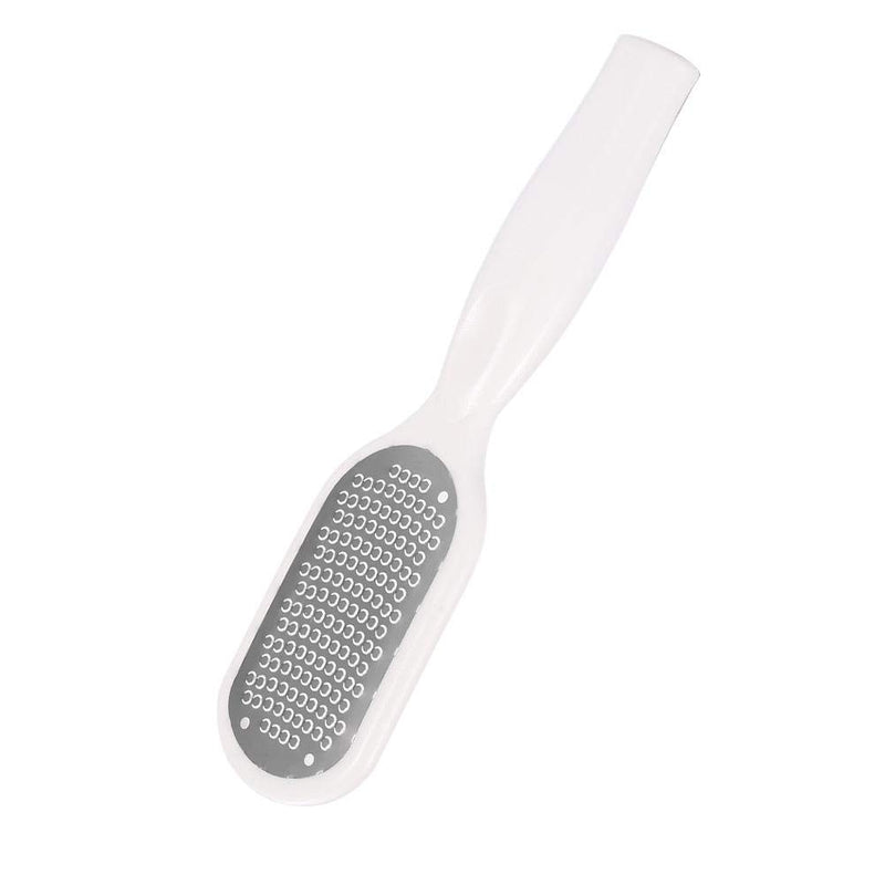 Professional Foot File Scraper, Foot Grater, Removing Hard Dead Skin Callus Feet Calluses Corneal Pedicure Rasp Tool, 2 Colors(White) White - BeesActive Australia