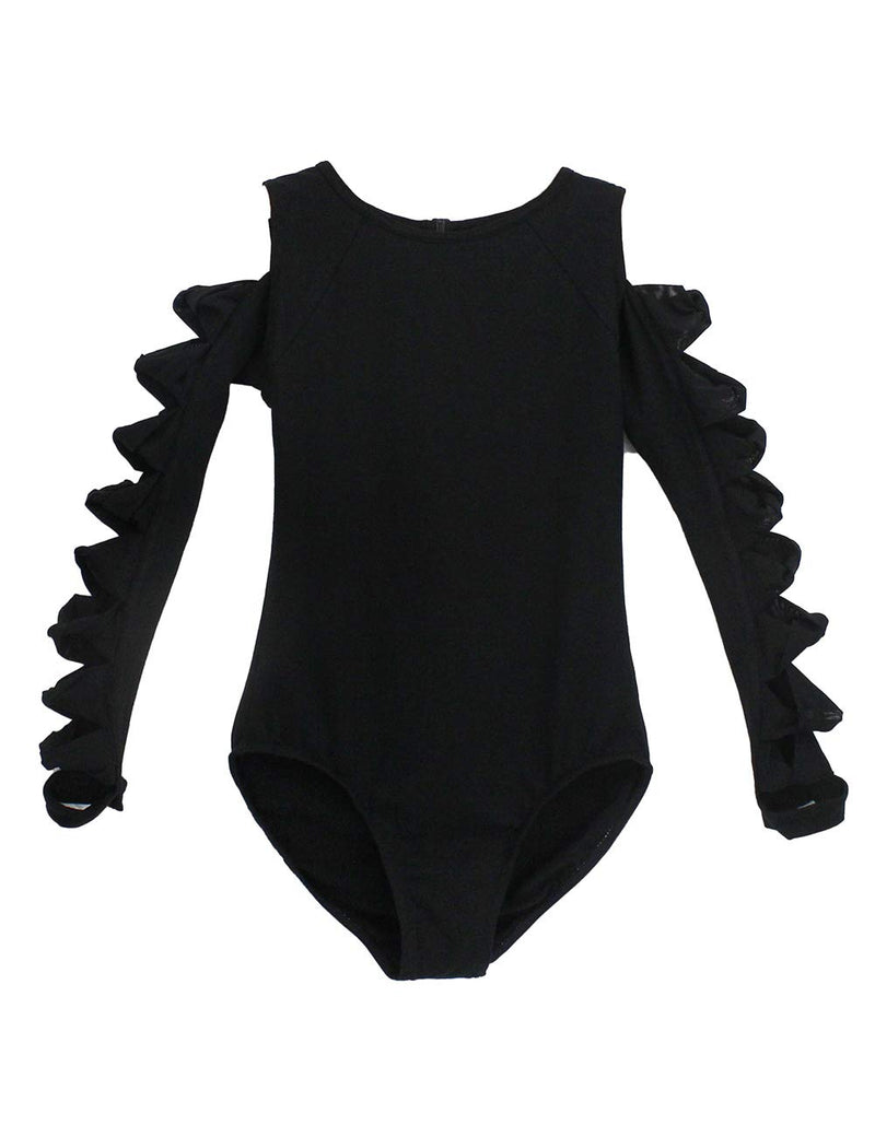 [AUSTRALIA] - Women's Adult Leotards 3/4 Hollow Sleeve Dance Leotards for Ballet, Aerobics X-Large 