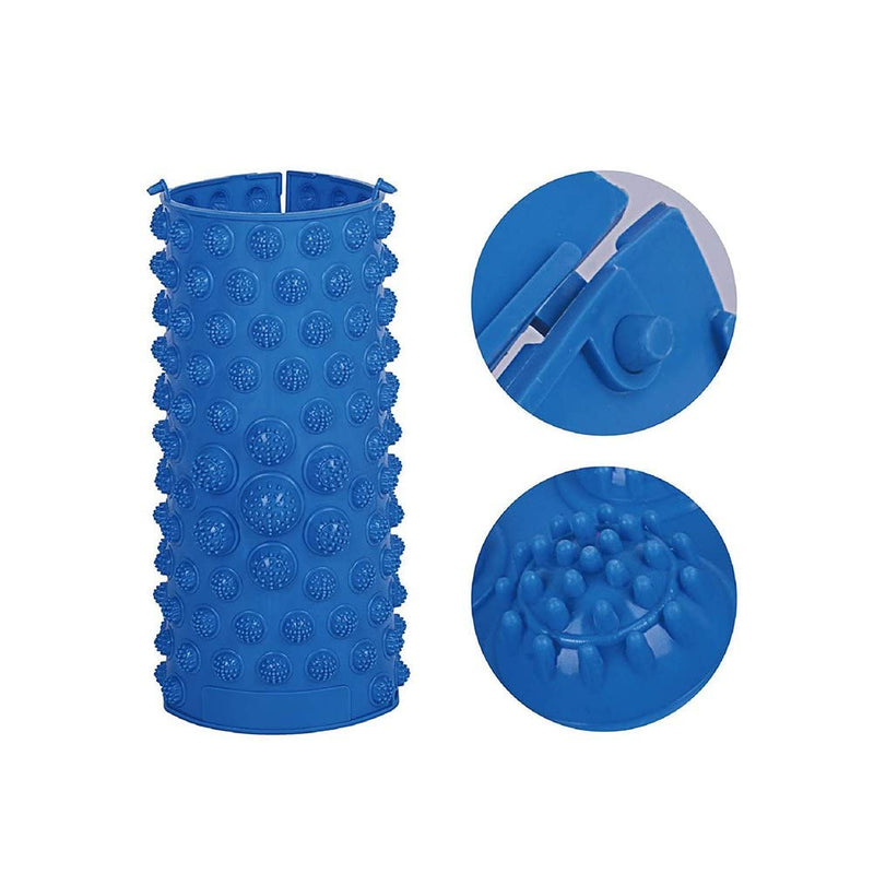 Yobeyi Foot Massage Acupressure Mat Game Foot Reflexology Walking Toe Plate Massage Pad Bathroom Mat Yoga Mat Sports Mat 2 PCS (blue) - BeesActive Australia