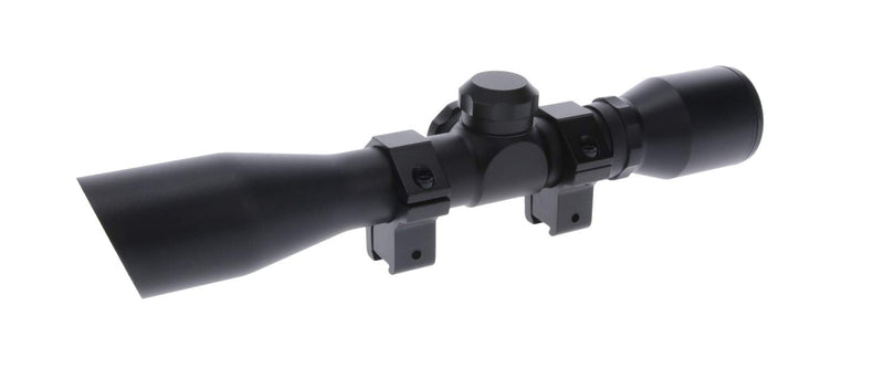 TRUGLO 4x32mm Compact Rimfire and Air RIfle Scope Series, Duplex Reticle, Black - BeesActive Australia