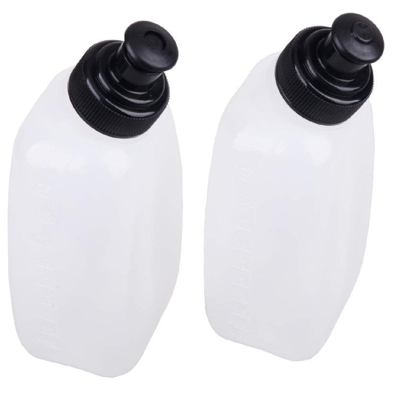 Azarxis BPA Free Water Bottles Flask Leakproof for Running Hydration Belt Fanny Packs for Triathlon Marathon Hiking Cycling Climbing Runner 280ml/9.5oz - 2 Pack - BeesActive Australia