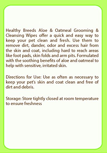 Healthy Breeds Grooming Wipes 70 Count Over 200 Breeds Available Basset Hound - BeesActive Australia