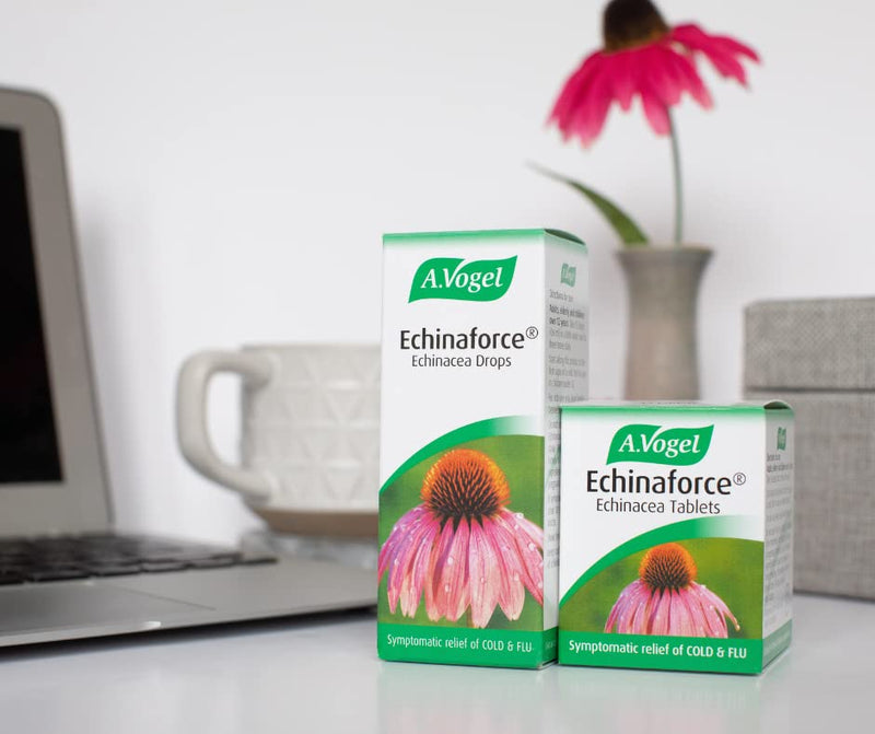 A.Vogel Echinaforce Echinacea Tablets | Relieves Cold & Flu Symptoms by Strengthening the Immune System | 120 Tablets - BeesActive Australia
