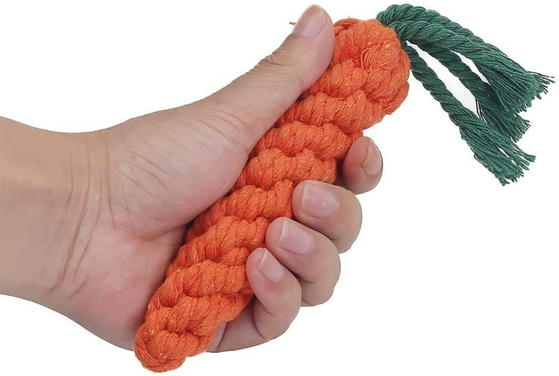 HAICHEN TEC 6 Pack Ferret Rope Chew Toys, Durable Knotted Rope Tug Perfect for Teething Mammals, Cotton Rope Toys Interactive Dog Rope Toy Set Machine-Washable - BeesActive Australia