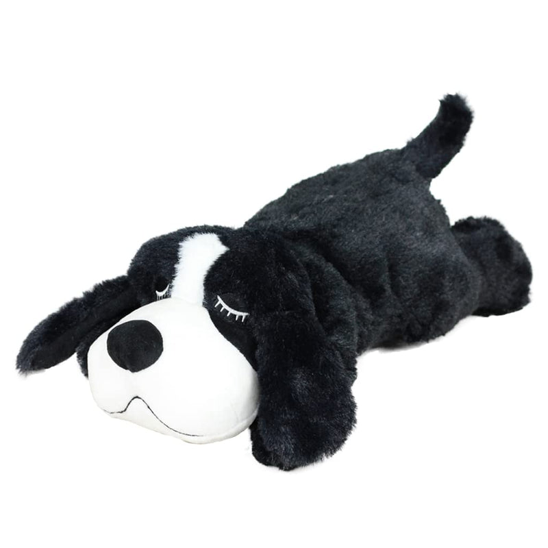 IFOYO Puppy Heartbeat Stuffed Toy,Puppy Calming Create Training Sleep Aid Behavioral Pet Anxiety Relief and Calming Aid Black - BeesActive Australia