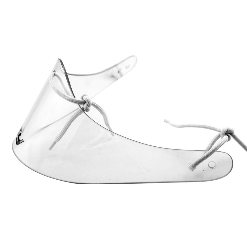 [AUSTRALIA] - GY Polycarbonate Flexibility and Tough Ice Hockey Goalie Neck Guard Goalkeeper Neck Protector Classical Clear Size Free 