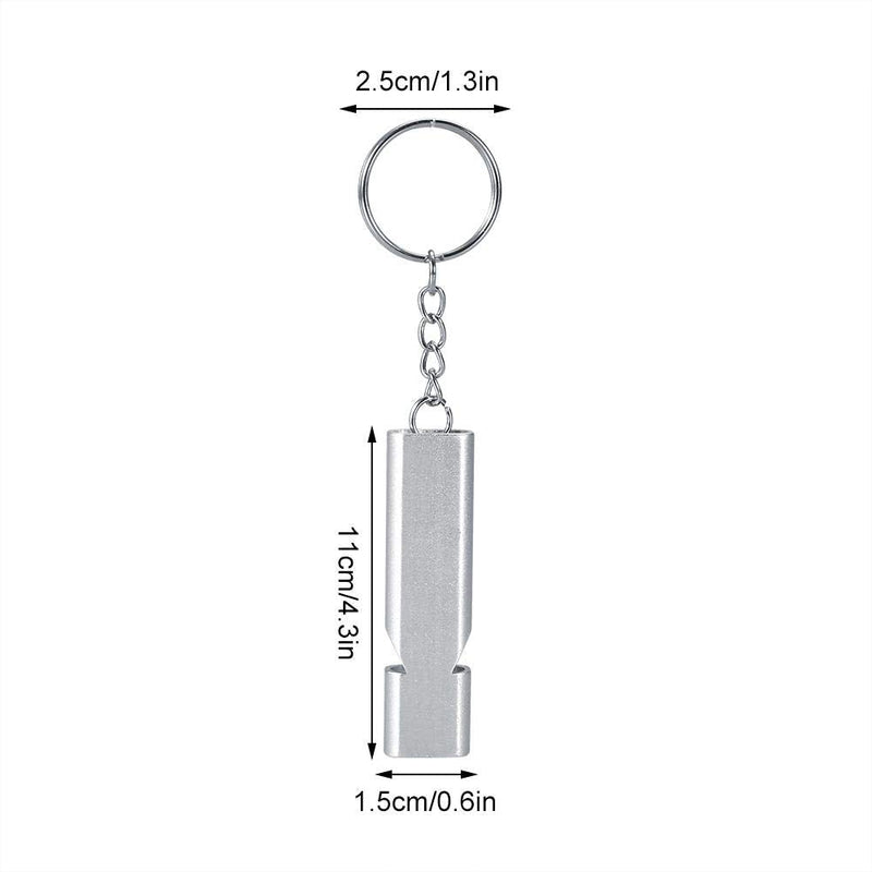 2PCS Pet Parrot Training Whistle, Dogs Birds Behavior Instruction Sound Reflex Sonic Whistle Stainless Steel Pet Flight Recall Training Tool - BeesActive Australia