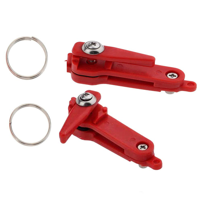 Uncedaran Heavy Tension Planer Board Trolling Fishing Release Clip Lock Line Quick Release Clips with O-Rings - 2pcs - BeesActive Australia
