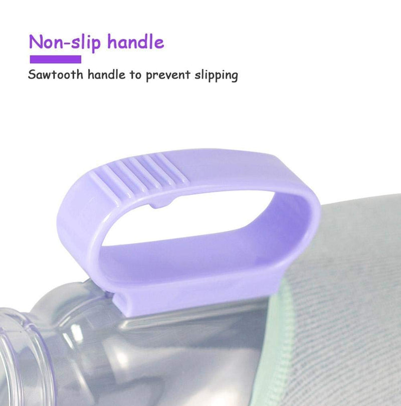 VOCA Urinals for Women Urine Container 700mL Spill Proof Urinary Chamb Female Portable Pee Wee Bottles Easy to Clean - BeesActive Australia