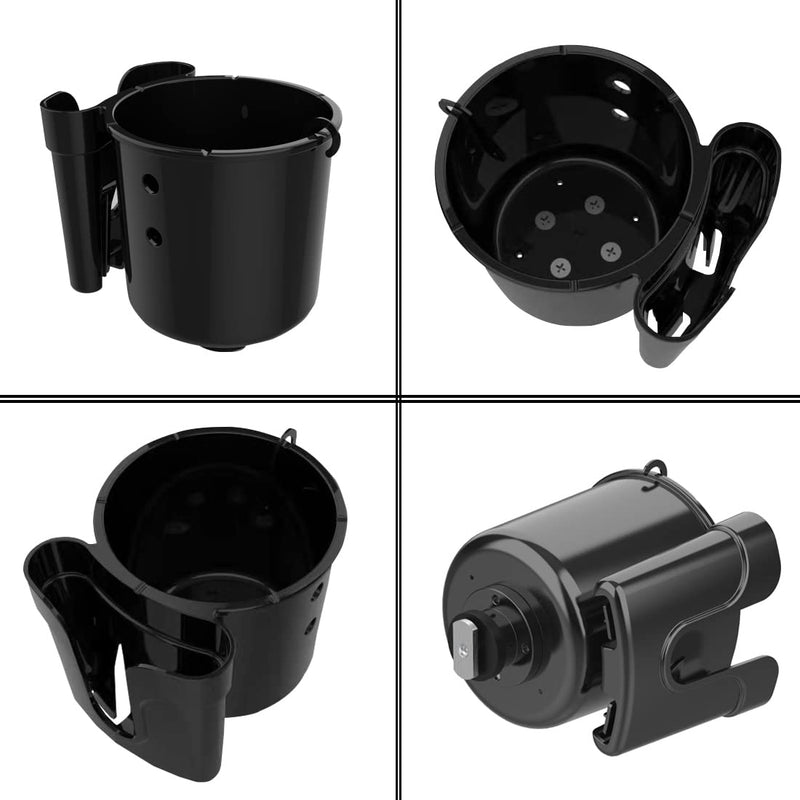 Huntury 2Pcs Multifunctional Kayak Cup Holder, Phone Holder, Fishing Tool and Lures Storage, Kayak Bottle Holder Drink Holder, Kyak Fishing Accessoires, Kayak Track Mount Install - BeesActive Australia