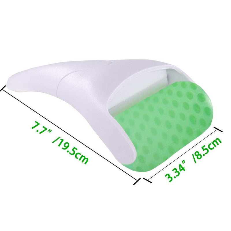 Face Ficial Jade Ice Roller – Natural 100% Real Jade Roller Anti Wrinkle Gua Sha Tool With Cooling Ice Roller for Face & Eye Puffiness Migraine Pain Relief Facial Massager Treatment Skin Care Products - BeesActive Australia
