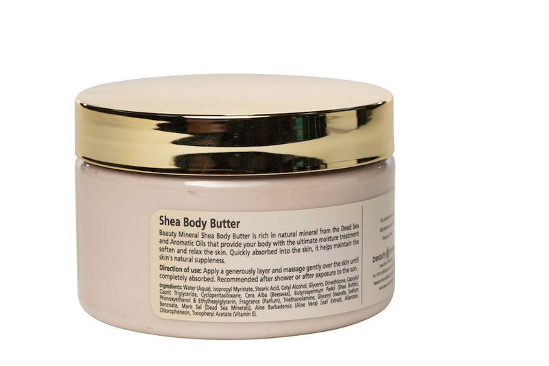 Beauty Mineral Spa - Shea Body Butter Milk & Honey - BeesActive Australia