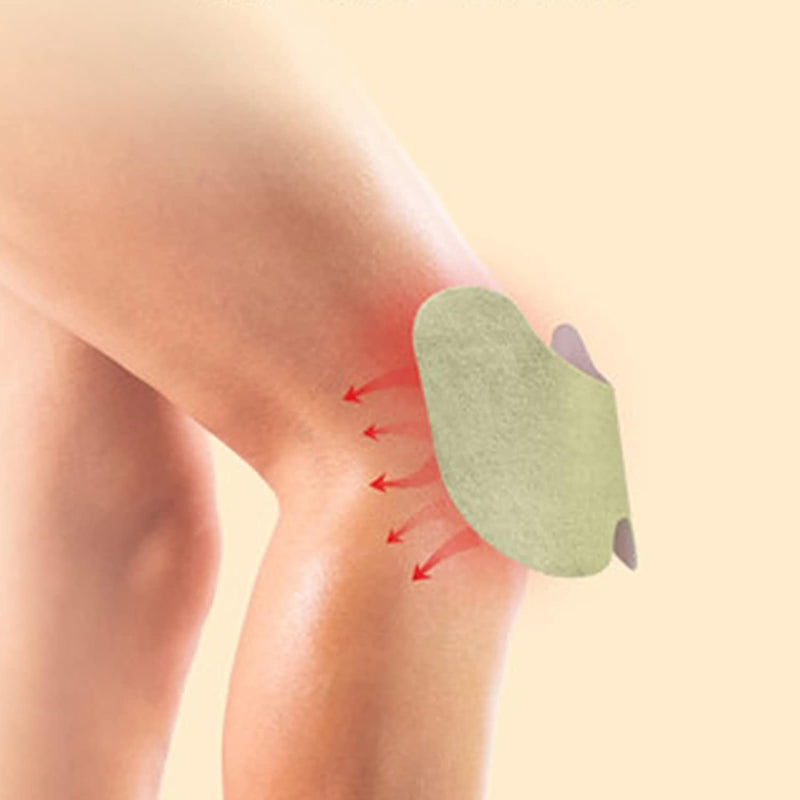 MQ Knee Pain Relief Patch, 24PCS Large Knee Patches Pain Relief Plaster Promote Blood Circulation Heat Patches, Arthritis Pain Relief Patches Pain Relieving for Neck/Knee/Muscles Joints Pain Knee-24pcs - BeesActive Australia