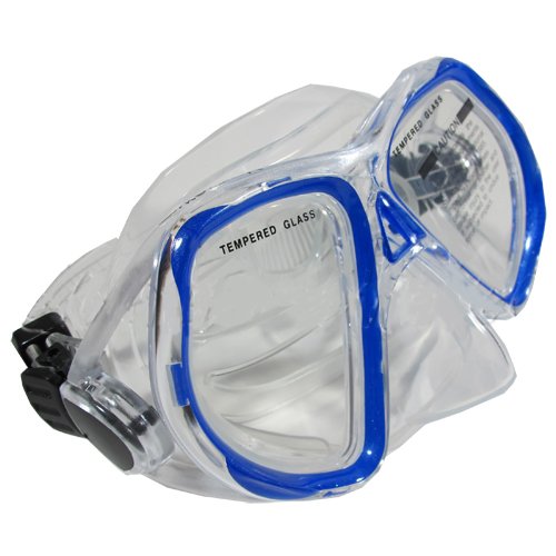 [AUSTRALIA] - Scuba Diving Dive Comocean Kids Youth Snorkeling Silicone Mask Blue 