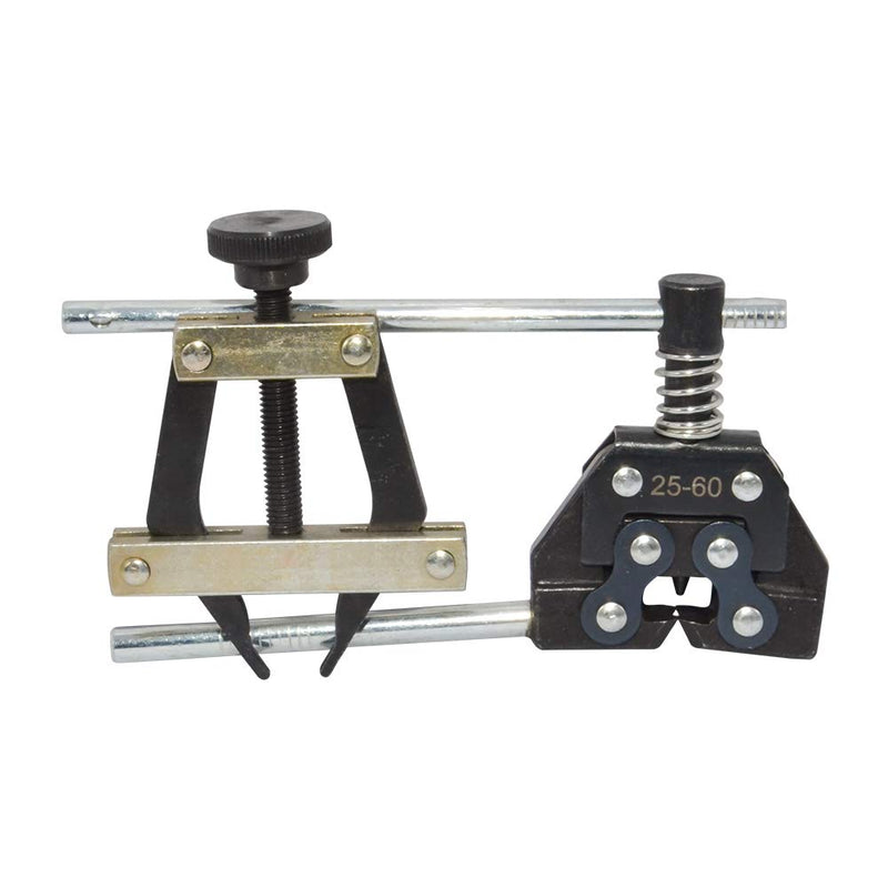 AZSSMUK Aobbmok Roller Chain Tools Kit #25-60 Holder Puller&Breaker Cutter for Bicycle,Motorcycle Chains (Carbon Steel) Carbon Steel - BeesActive Australia